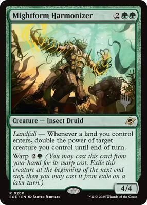 Mightform Harmonizer card from Promo Pack: Edge of Eternities
