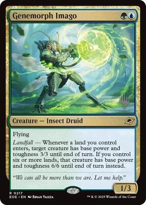 Genemorph Imago card from Promo Pack: Edge of Eternities