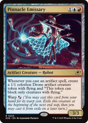 Pinnacle Emissary card from Promo Pack: Edge of Eternities