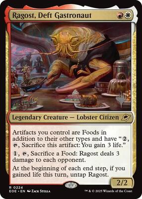 Ragost, Deft Gastronaut card from Promo Pack: Edge of Eternities