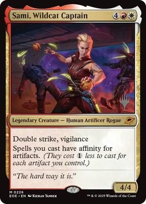 Sami, Wildcat Captain card from Promo Pack: Edge of Eternities