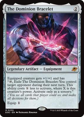 The Dominion Bracelet card from Promo Pack: Edge of Eternities