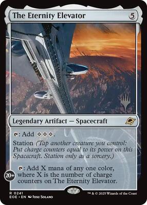 The Eternity Elevator card from Promo Pack: Edge of Eternities