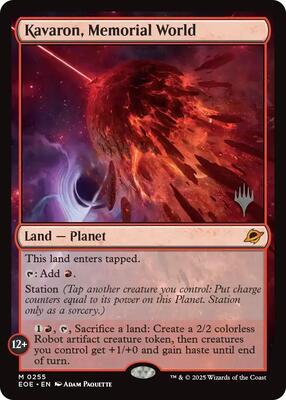 Kavaron, Memorial World card from Promo Pack: Edge of Eternities