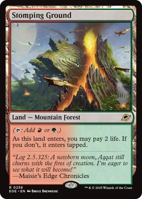 Stomping Ground card from Promo Pack: Edge of Eternities