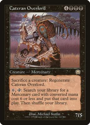 Cateran Overlord card from Mercadian Masques