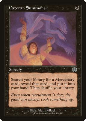 Cateran Summons card from Mercadian Masques