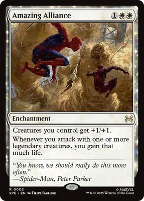 Amazing Alliance card from Marvel's Spider-Man: Eternal-Legal