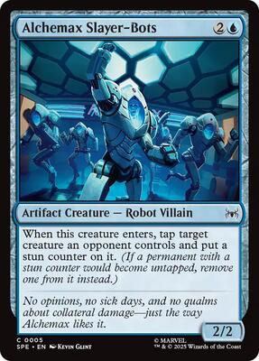 Alchemax Slayer-Bots card from Marvel's Spider-Man: Eternal-Legal