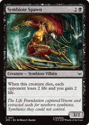 Symbiote Spawn card from Marvel's Spider-Man: Eternal-Legal