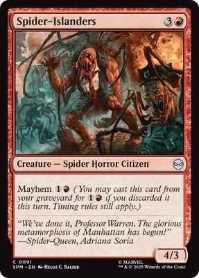 Spider-Islanders card from Marvel's Spider-Man