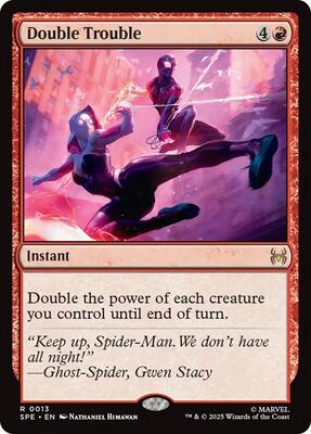 Double Trouble card from Marvel's Spider-Man: Eternal-Legal