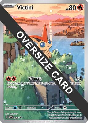 Victini - 208 card from Jumbo Cards