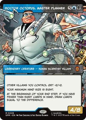 Doctor Octopus, Master Planner (Borderless) card from Marvel's Spider-Man
