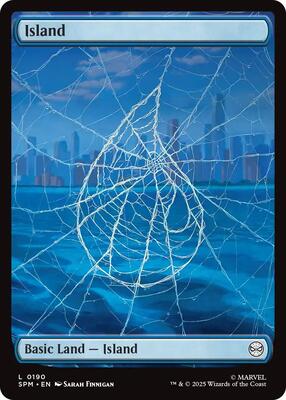 Island (0190) card from Marvel's Spider-Man