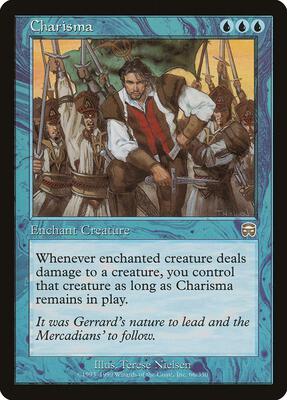 Charisma card from Mercadian Masques