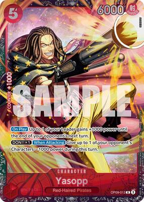 Yasopp (Championship 25-26 Offline Regionals Season 2) card from One Piece Promotion Cards