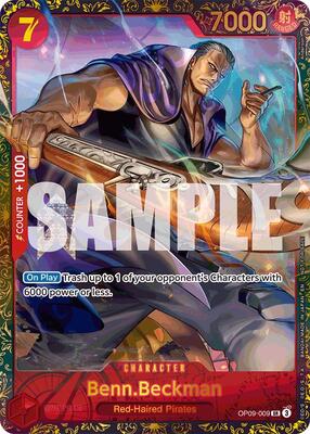 Benn.Beckman (Championship 25-26 Offline Regionals Season 2) card from One Piece Promotion Cards