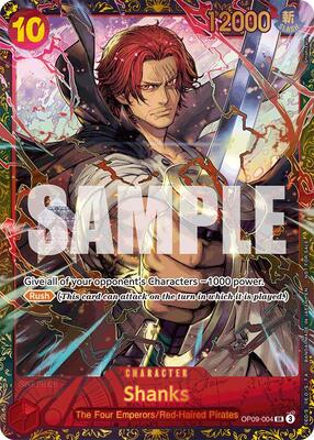 Shanks (Championship 25-26 Offline Regionals Season 2) card from One Piece Promotion Cards
