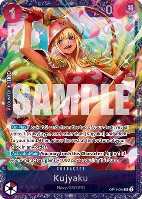 Kujyaku (Treasure Cup August 2025) card from One Piece Promotion Cards
