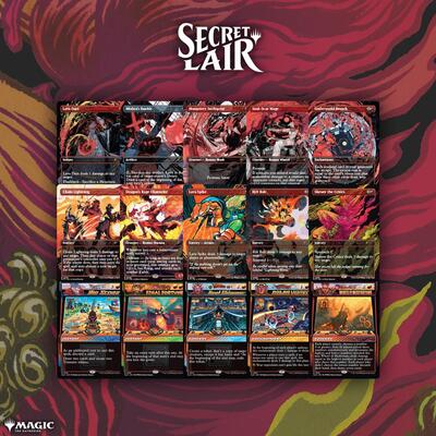 Secret Lair Drop: Burn ‘Em All Bundle - Non-Foil Edition card from Secret Lair Drop Series