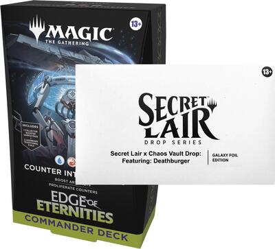 Secret Lair x Chaos Vault Drop: Commander Reinforcements Counter Intelligence Bundle (Galaxy Foil) card from Secret Lair Drop Series