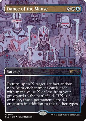 Dance of the Manse card from Secret Lair Drop Series