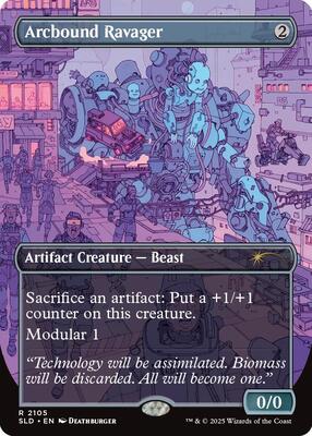 Arcbound Ravager (2105) card from Secret Lair Drop Series