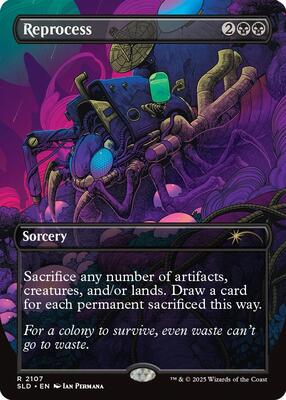 Reprocess card from Secret Lair Drop Series
