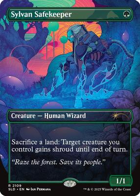 Sylvan Safekeeper card from Secret Lair Drop Series