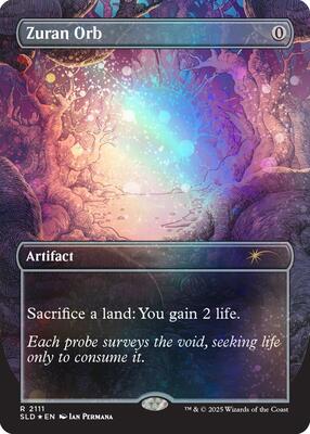 Zuran Orb (Galaxy Foil) card from Secret Lair Drop Series