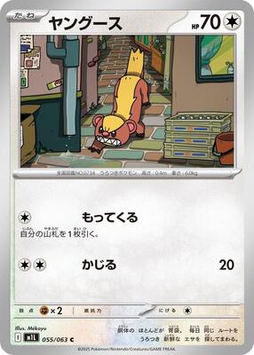 Yungoos card from m1L: Mega Brave