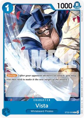 Vista card from Starter Deck 22: Ace & Newgate