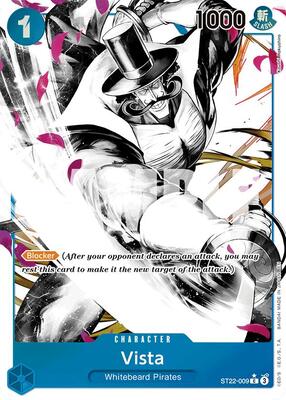 Vista (Parallel) card from Starter Deck 22: Ace & Newgate