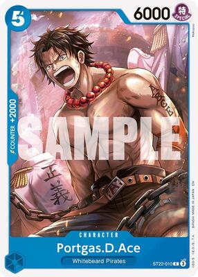 Portgas.D.Ace card from Starter Deck 22: Ace & Newgate