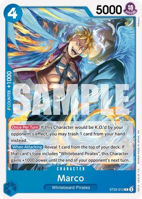 Marco card from Starter Deck 22: Ace & Newgate