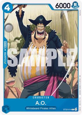 A.O. card from Starter Deck 22: Ace & Newgate