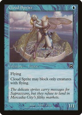 Cloud Sprite card from Mercadian Masques