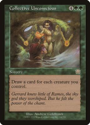 Collective Unconscious card from Mercadian Masques