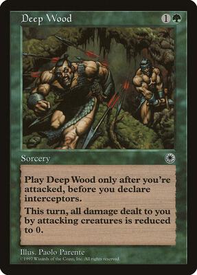Deep Wood card from Portal