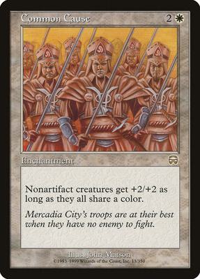 Common Cause card from Mercadian Masques