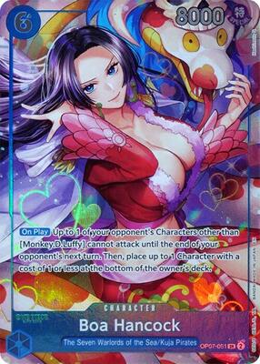 Boa Hancock (Seven Warlords of the Sea Binder Set) card from One Piece Promotion Cards