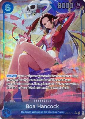 Boa Hancock (Seven Warlords of the Sea Binder Set) (Alternate Art) card from One Piece Promotion Cards