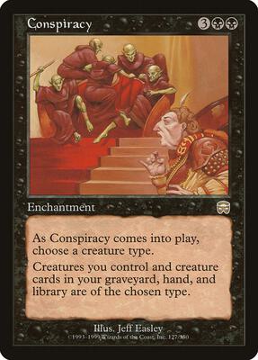 Conspiracy card from Mercadian Masques