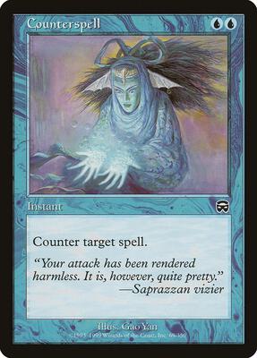 Counterspell card from Mercadian Masques