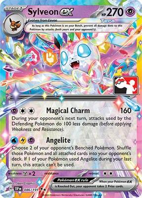 Sylveon ex - 086/191 card from Prize Pack Series Cards