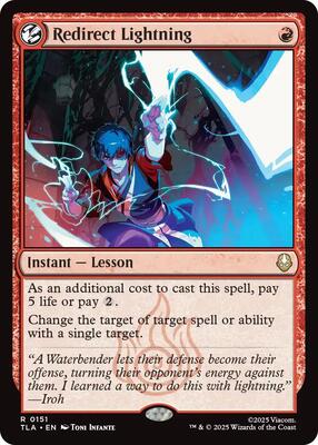 Redirect Lightning card from Avatar: The Last Airbender