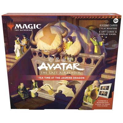 Avatar: The Last Airbender - Scene Box (Tea Time at the Jasmine Dragon) card from Avatar: The Last Airbender