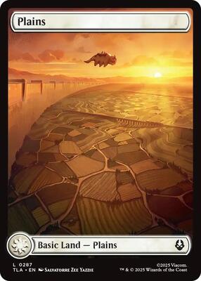 Plains (0287) card from Avatar: The Last Airbender