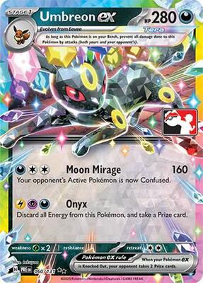 Umbreon ex - 060/131 card from Prize Pack Series Cards
